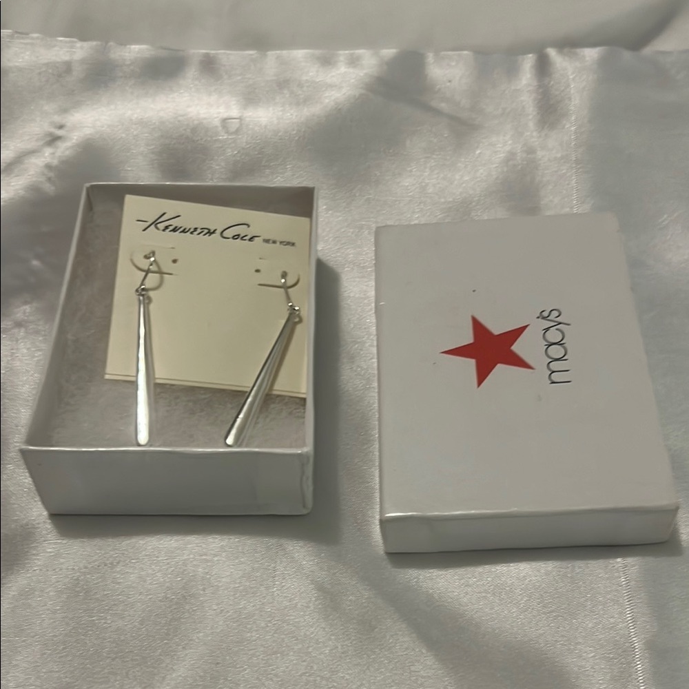 Kenneth Cole New York Silver Earrings